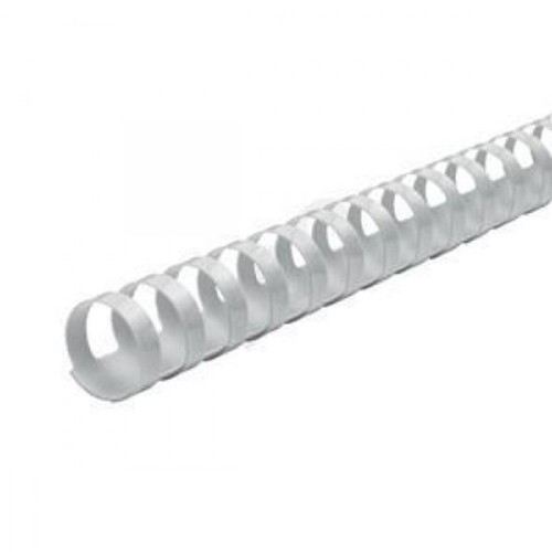 white plastic binding